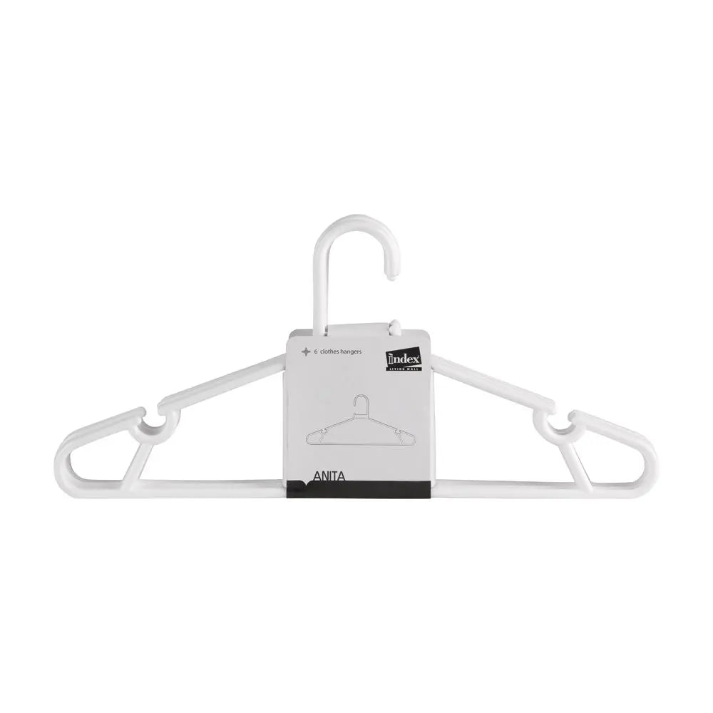 ANITA CLOTHES HANGER 6 EA WT