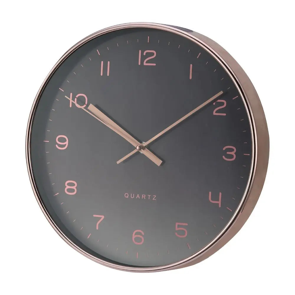 DUSKIN WALL CLOCK 12" DBL/RG