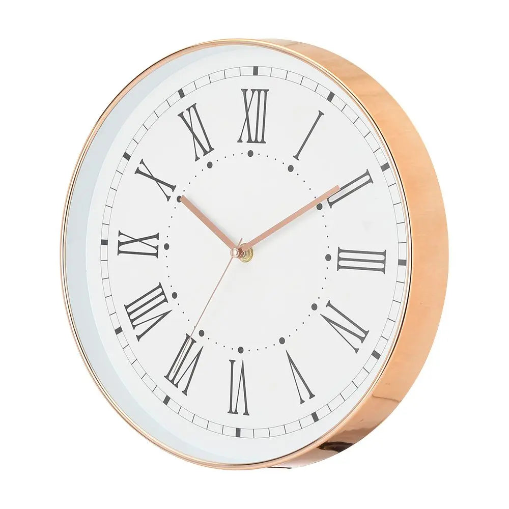 ANILSON WALL CLOCK 12" WT/COP