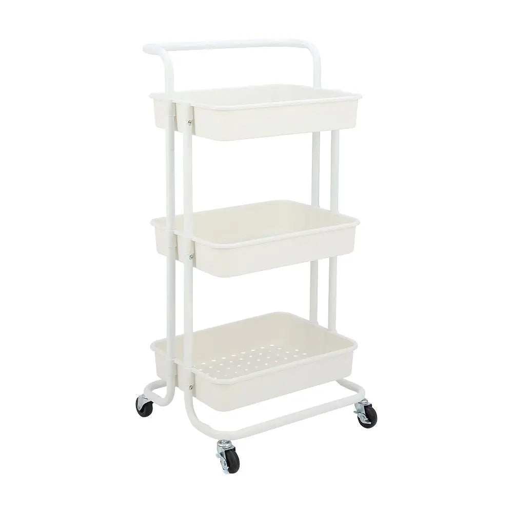 ELDIE/N 3-TIER STORAGE CART WT