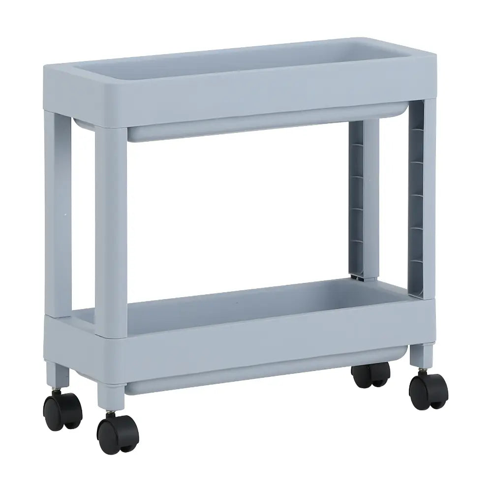 ECO 2-TIER DIY PLASTIC SHELF #10706M2 BL