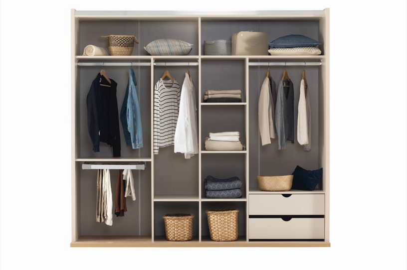 Ratte | Sliding Wardrobe ( 240 CM ) Karina + Vario Vizon