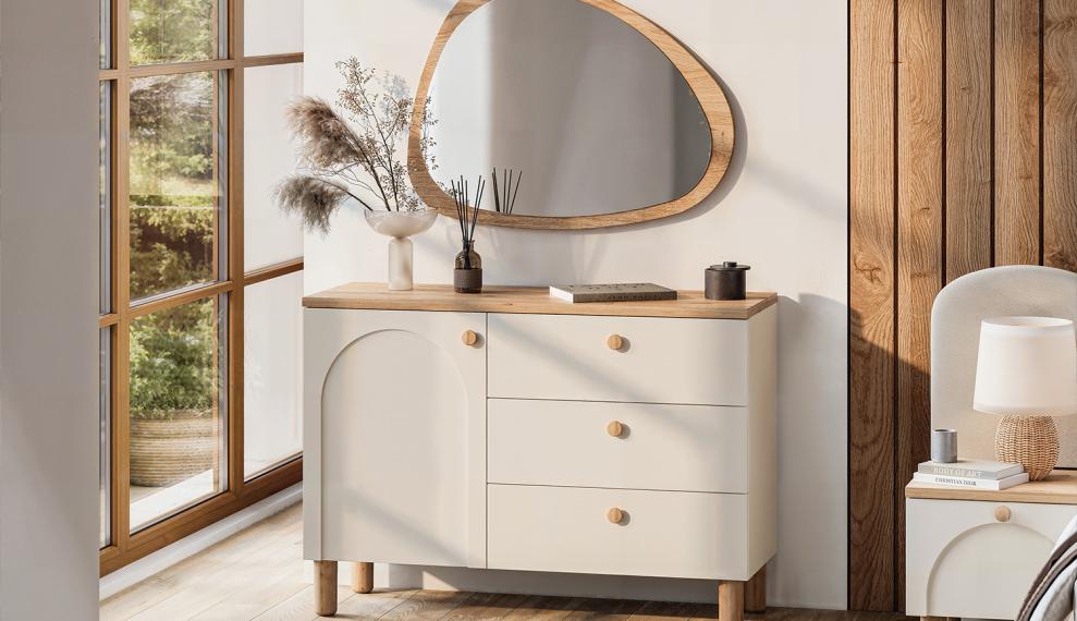 Boho | Chest of Drawers Mirror + Sideboard Mirror Ayna Cadiz