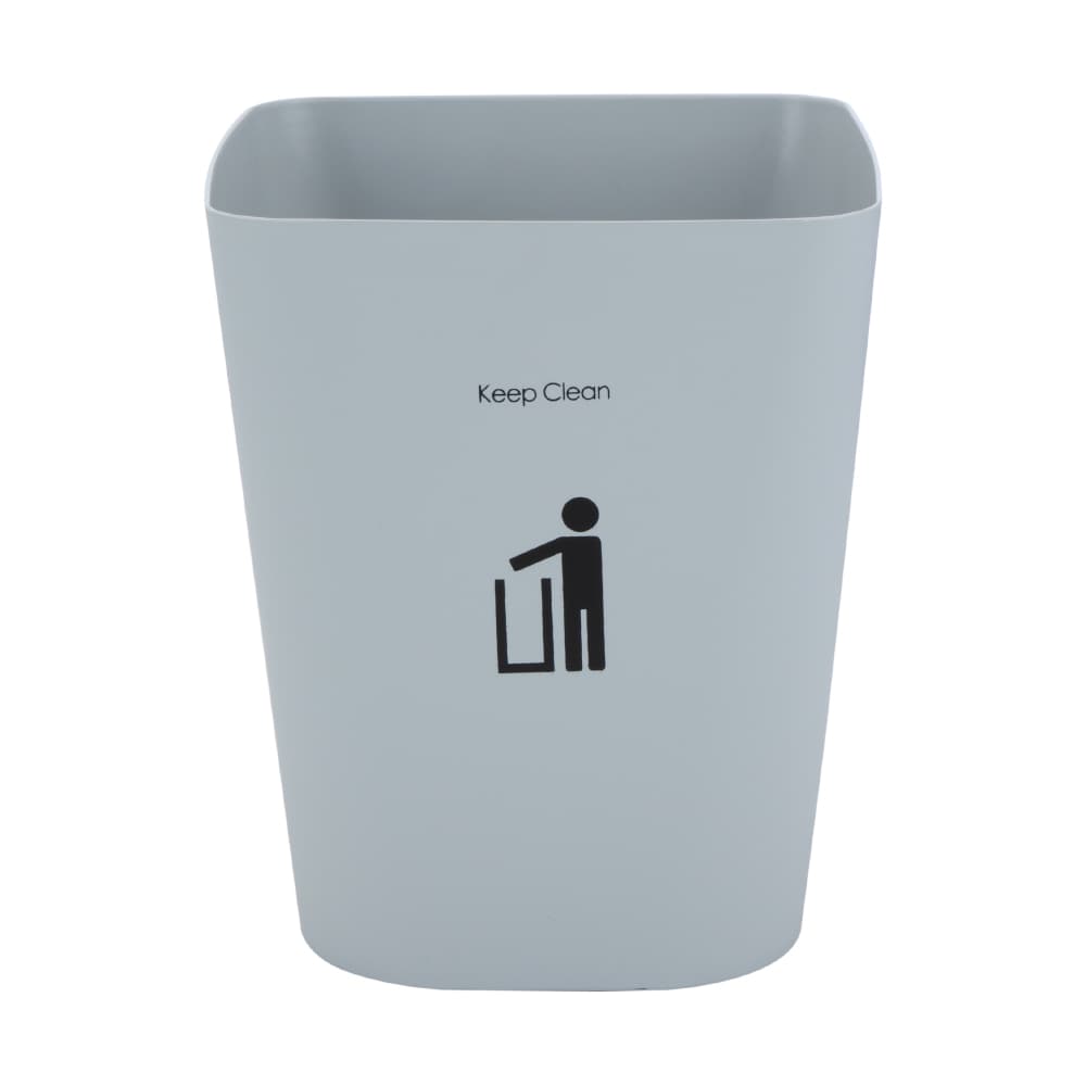 BIN BIN SQUARE TRASH CAN 5.5 L GY