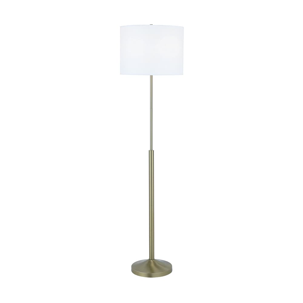 GOMEZ FLOOR LAMP WT/GD