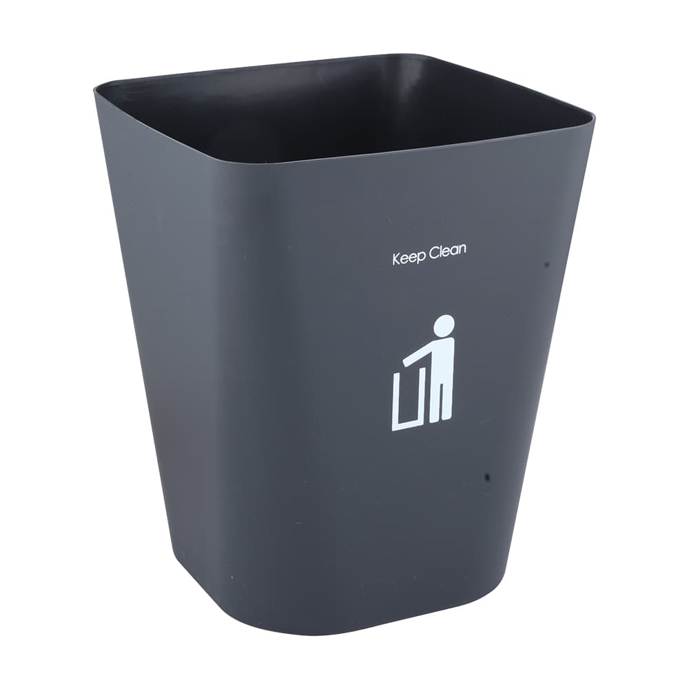 BIN BIN SQUARE TRASH CAN 5.5 L BK