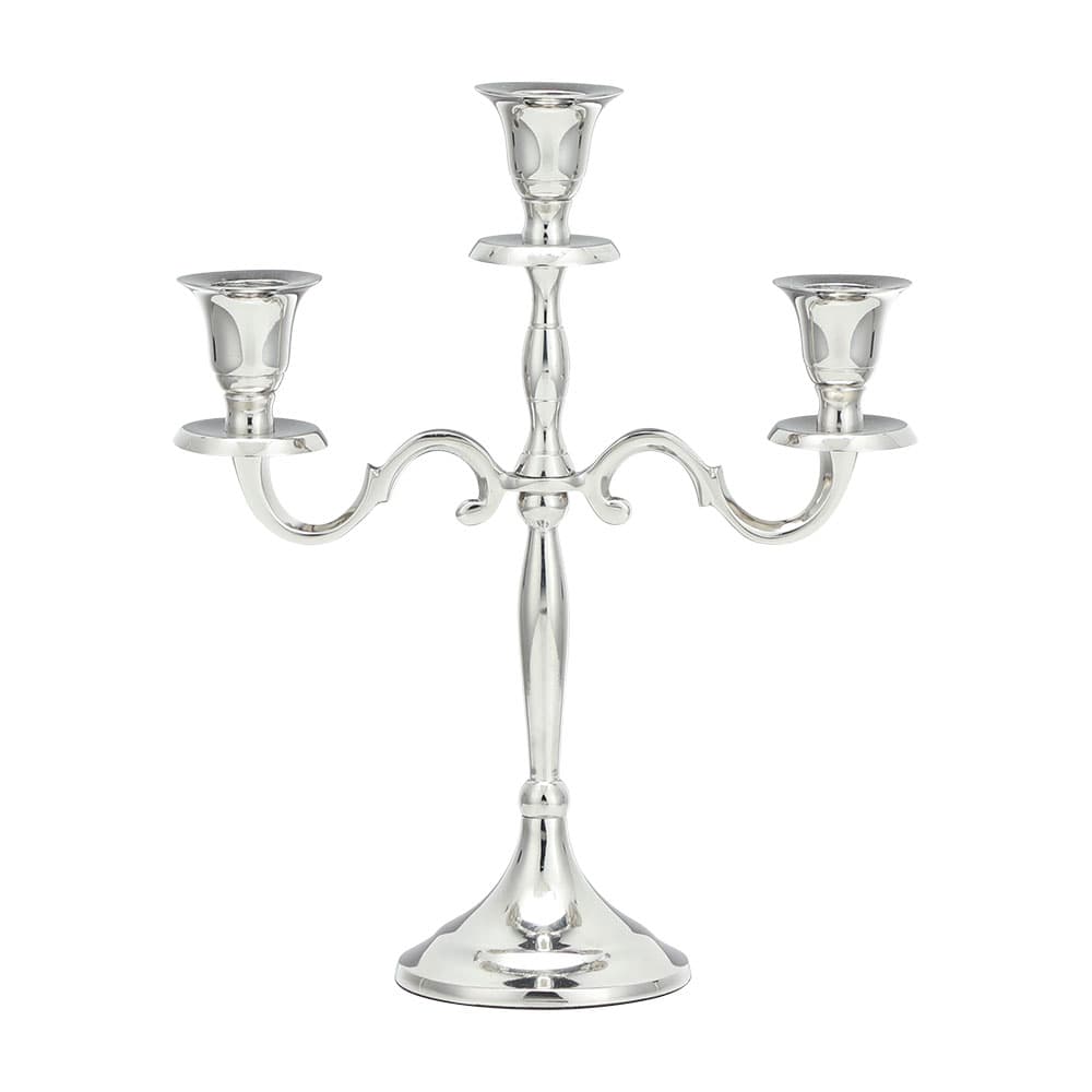 BRIONY CANDLE HOLDER H28 CM. SV