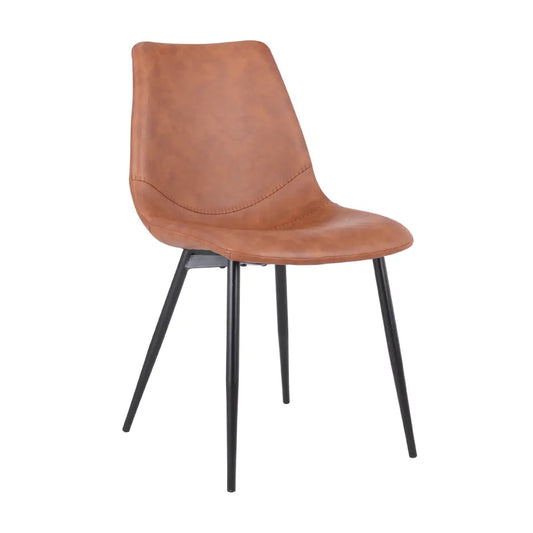RINA DINING CHAIR BK/BN