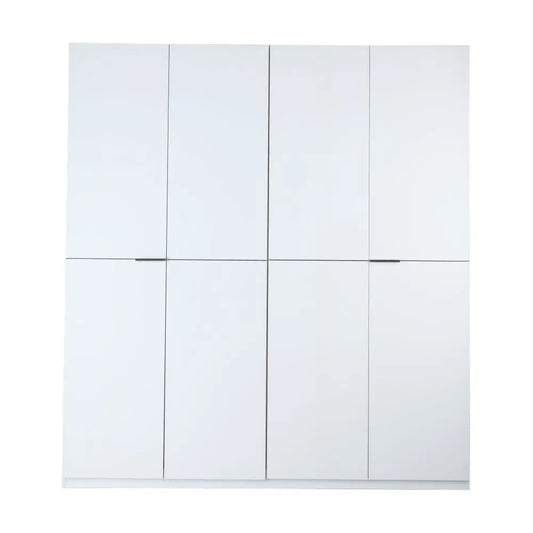 BLANC 4 DOORS WARDROBE OPT-C 200CM WT#01