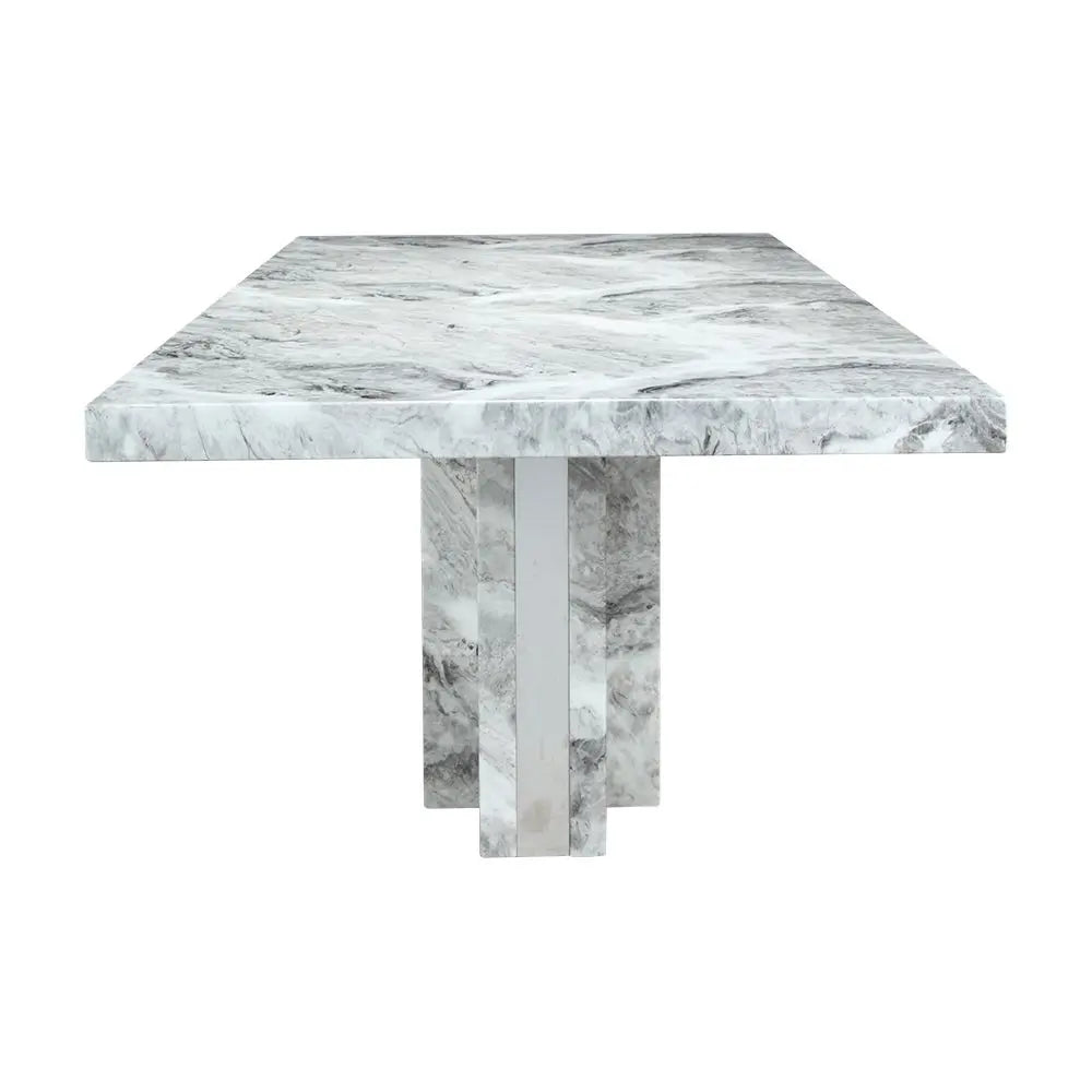 MAXARTO MARBLE DINING TABLE 240CM WT