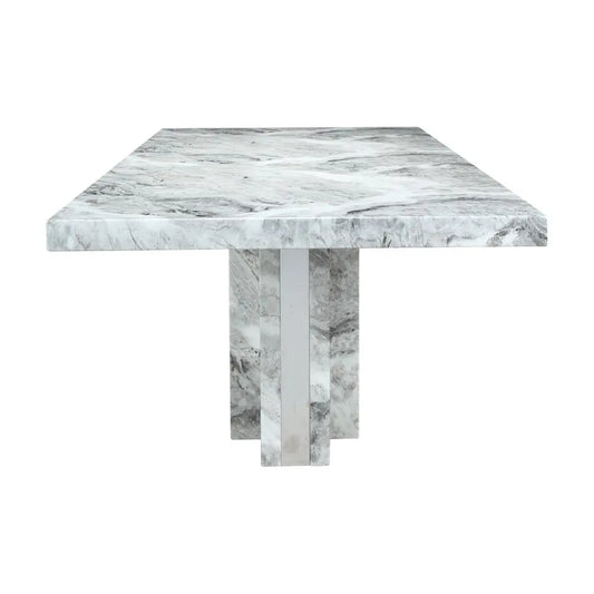 MAXARTO MARBLE DINING TABLE 240CM WT