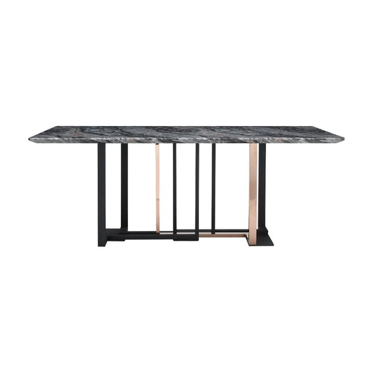 MISSONI MARBLE DINING TABLE 200CM BK
