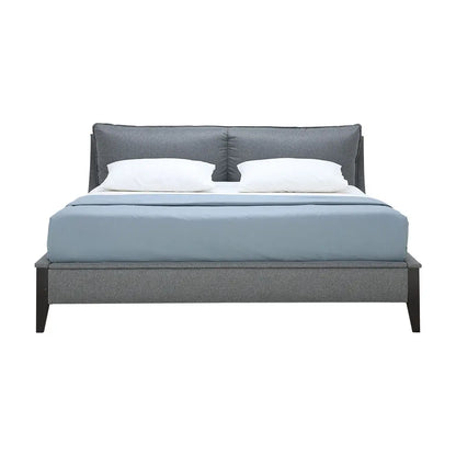 AVA BED 5 FT. FABRIC #FA#524-09 GY/DBN