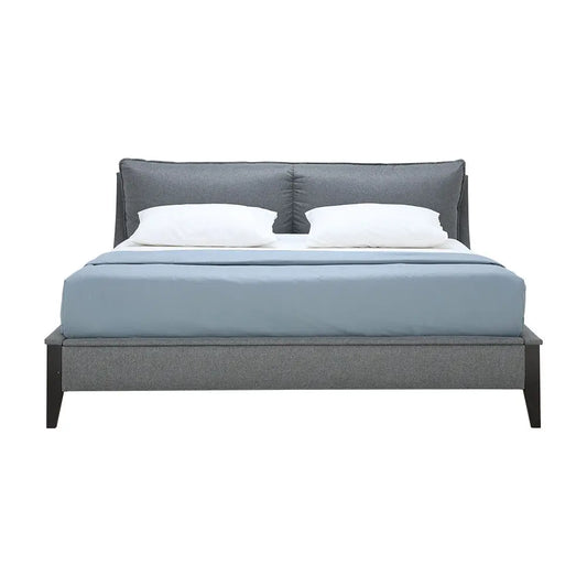 AVA BED 5 FT. FABRIC #FA#524-09 GY/DBN