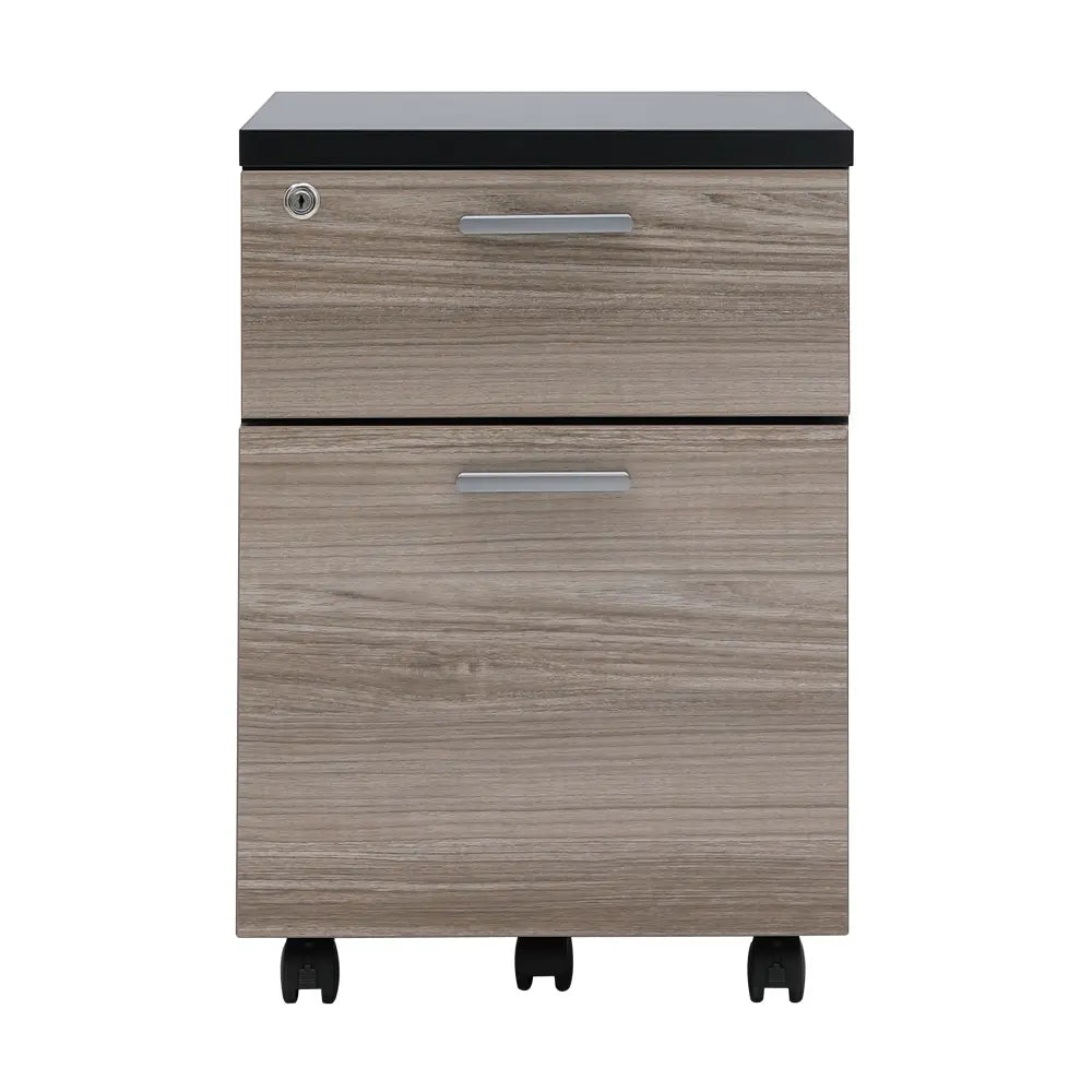 AKTIV MOBILE PEDESTAL 2 DRAWERS  NO/BK
