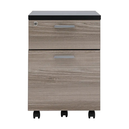 AKTIV MOBILE PEDESTAL 2 DRAWERS  NO/BK
