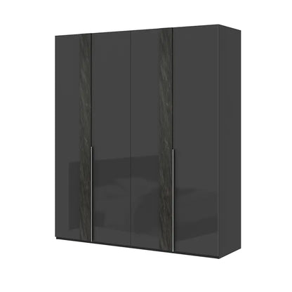 BRONX PLUS WARDROBE 4 DOORS DGY#01