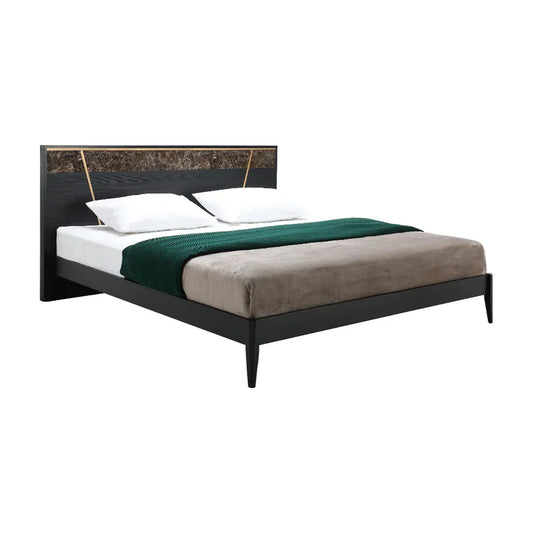 ARISTO BED 5 FT. BASE BK/MB