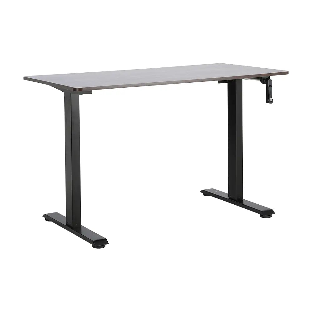 LILA ADJUSTABLE DESK 120 WN/BK