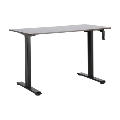 LILA ADJUSTABLE DESK 120 WN/BK