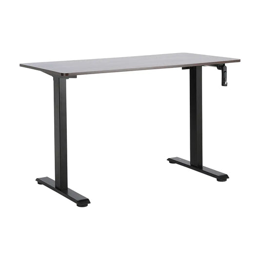 LILA ADJUSTABLE DESK 120 WN/BK