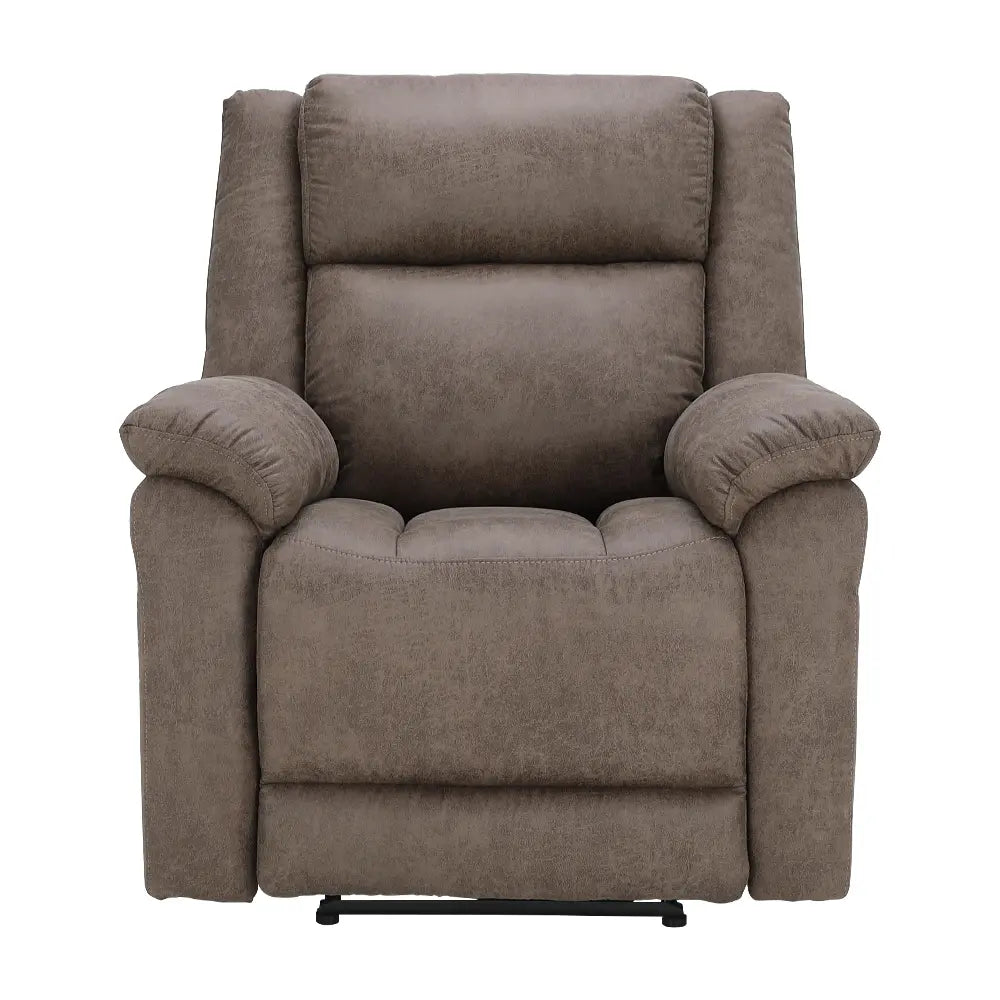 RODNEY FABRIC POWER RECLINER 1/S BN