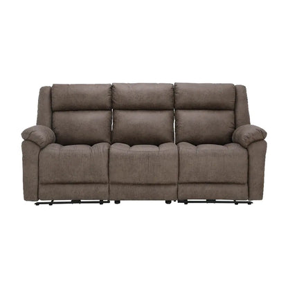 RODNEY FABRIC POWER RECLINER 3/S BN
