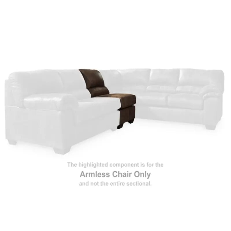 Bladen Armless 1 Seater Sofa
