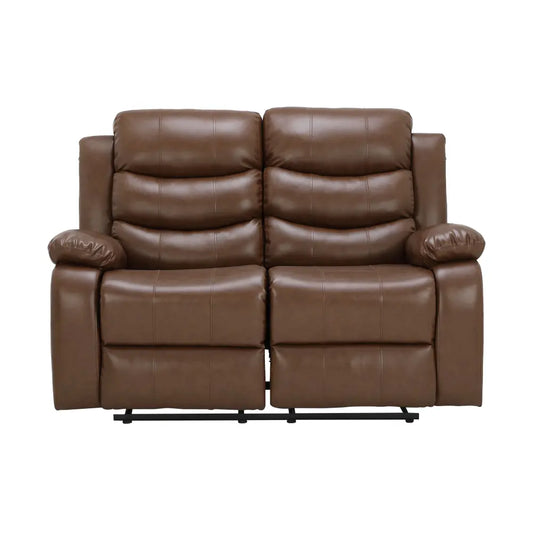 JAXSON PVC MANUAL RECLINER 2/S BN