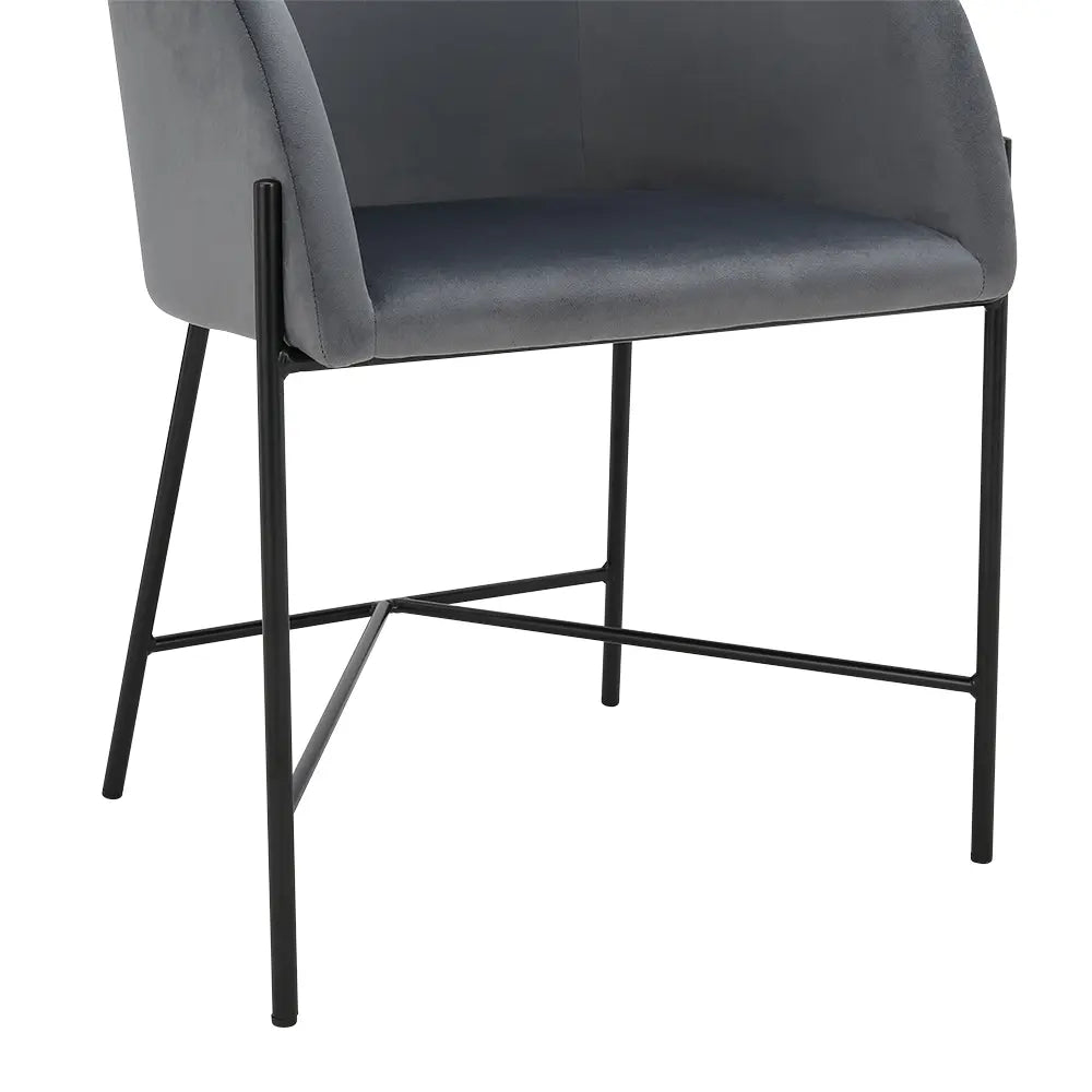 CURVO DINING CHAIR DGY