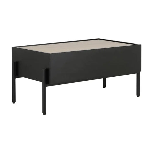 MELLOW COFFEE TABLE 105 CM BK/LW
