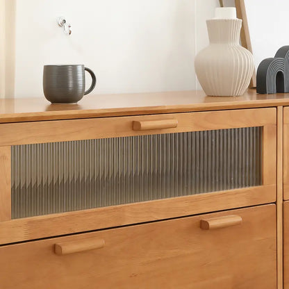 WASABI  SOLID WOOD 6 DRAWERS NT#173