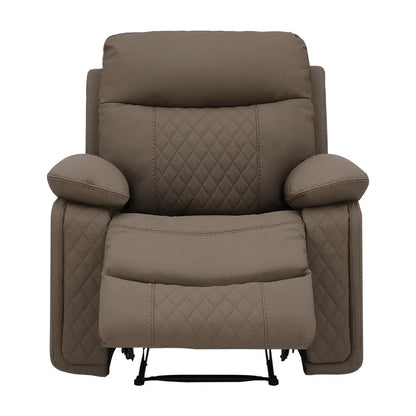 JULIAN PVC MANUAL RECLINER 1/S GY