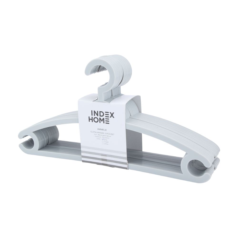 AMMILIE CLOTH HANGER (1*10) NO.5795 GY