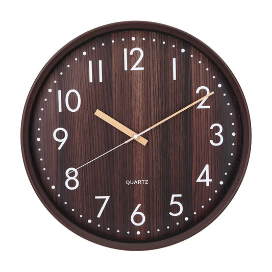 DARRON WALL CLOCK 17.5" DBN