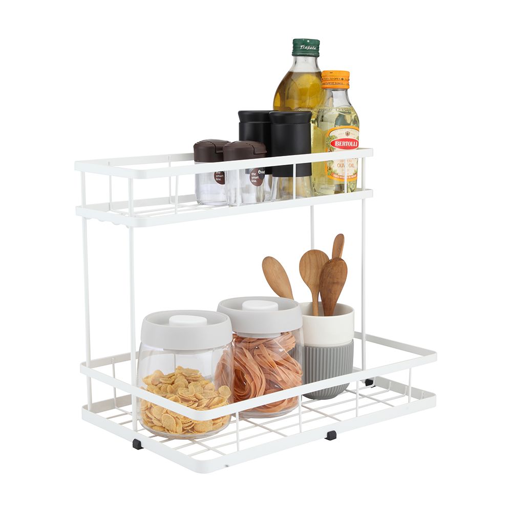 DONTE 2-TIER PANTRY ORGANIZER WT