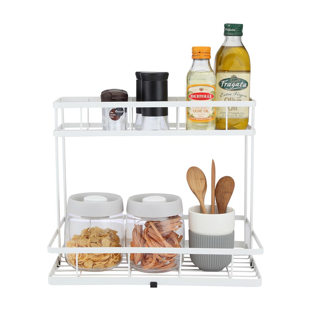 DONTE 2-TIER PANTRY ORGANIZER WT