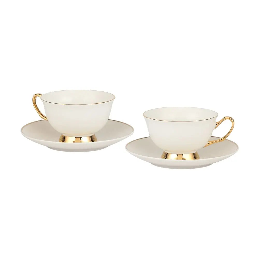 CALLANNE CUP+SAUCER 4 PCS/SET GD