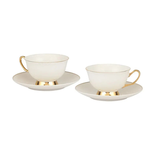 CALLANNE CUP+SAUCER 4 PCS/SET GD