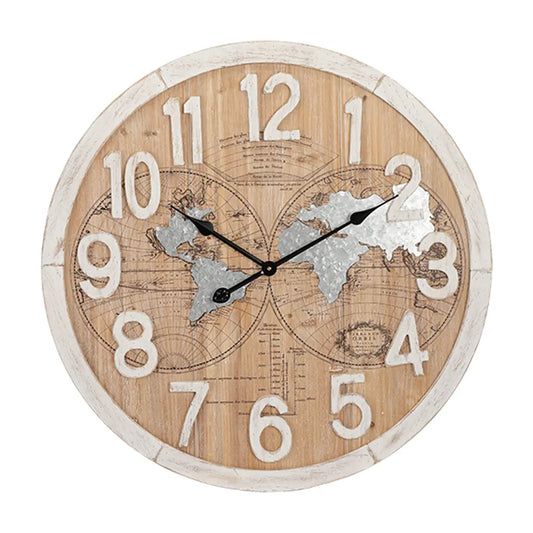 NATHANIEL WALL CLOCK 27.5" MTC
