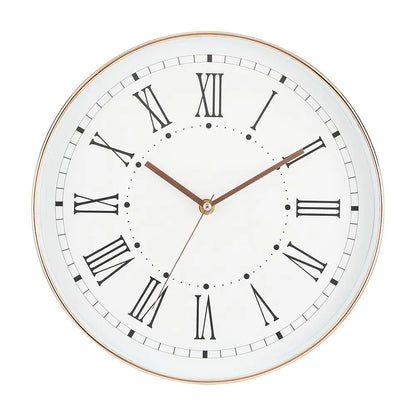 ANILSON WALL CLOCK 12" WT/COP