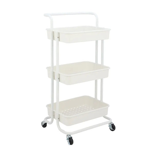 ELDIE/N 3-TIER STORAGE CART WT