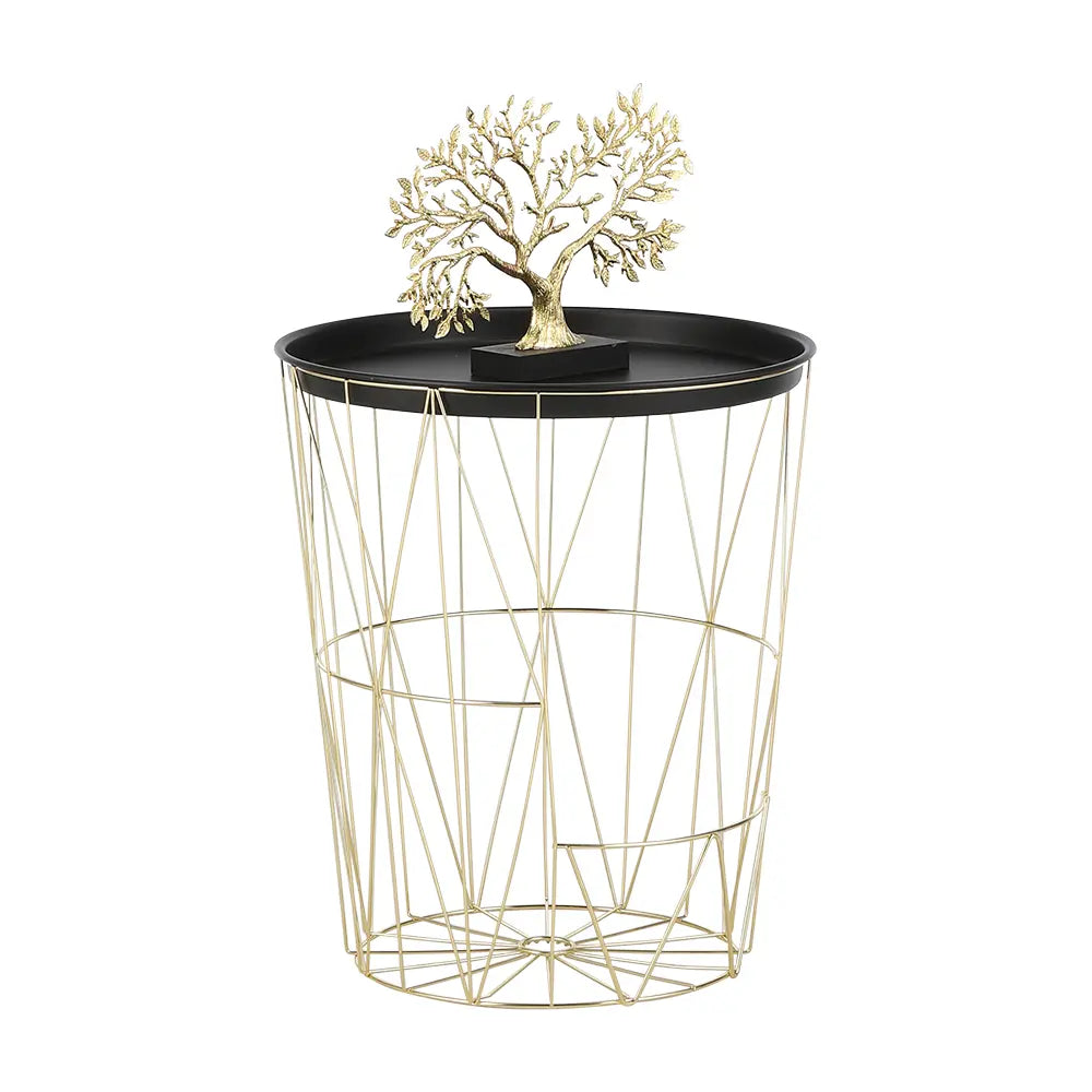 LIMA SIDE TABLE GD/BK