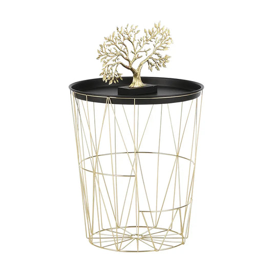 LIMA SIDE TABLE GD/BK