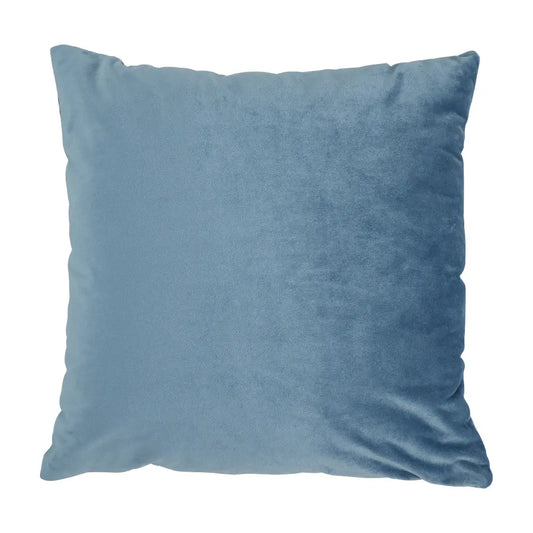 LUXU-VELVET CUSHION 50X50CM BL