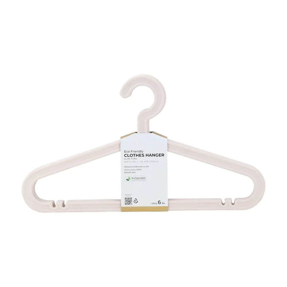ECO CLOTHES HANGER 6PCS. BE