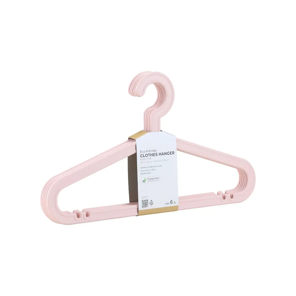 ECO CLOTHES HANGER 6PCS. PK