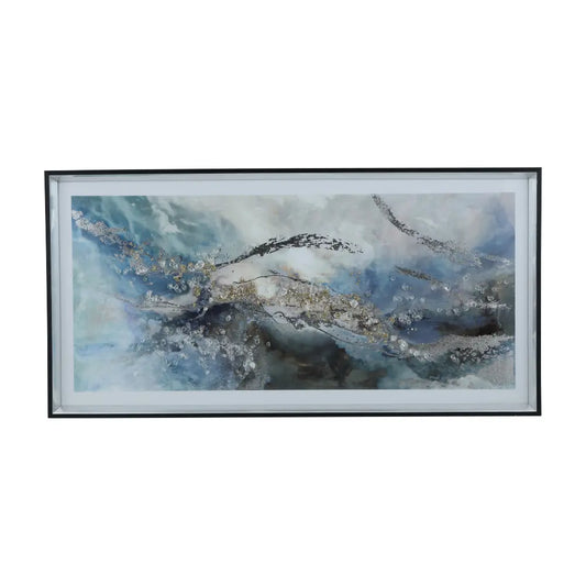 BRIGHT PICTURE+FRAME+CRYSTAL80X40CM. MTC