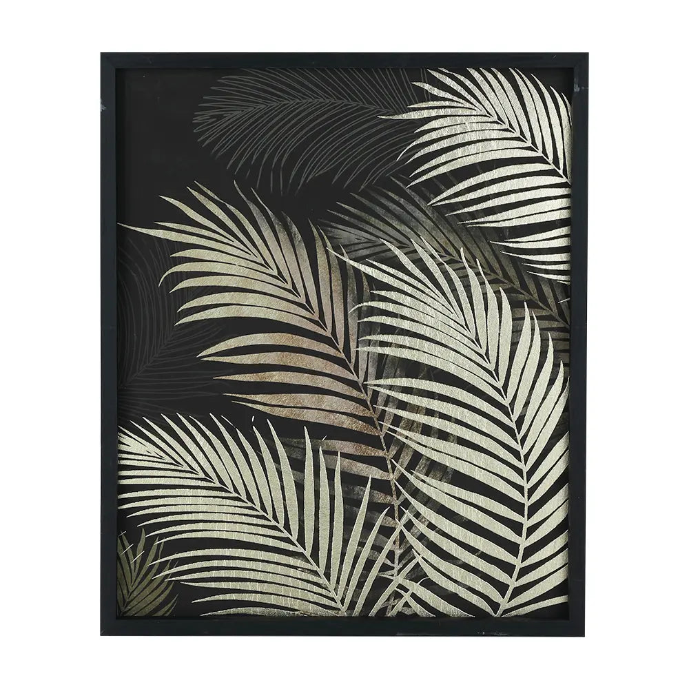 NU PICTURE+FRAME+GOLD FOIL50X60CM. BK/GD