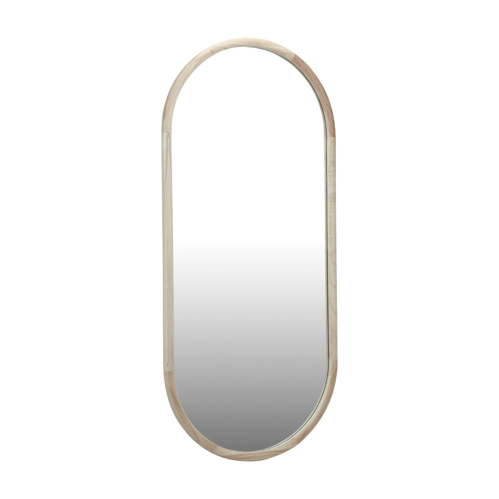 COCO OVAL WALL MIRROR 55X121 NT